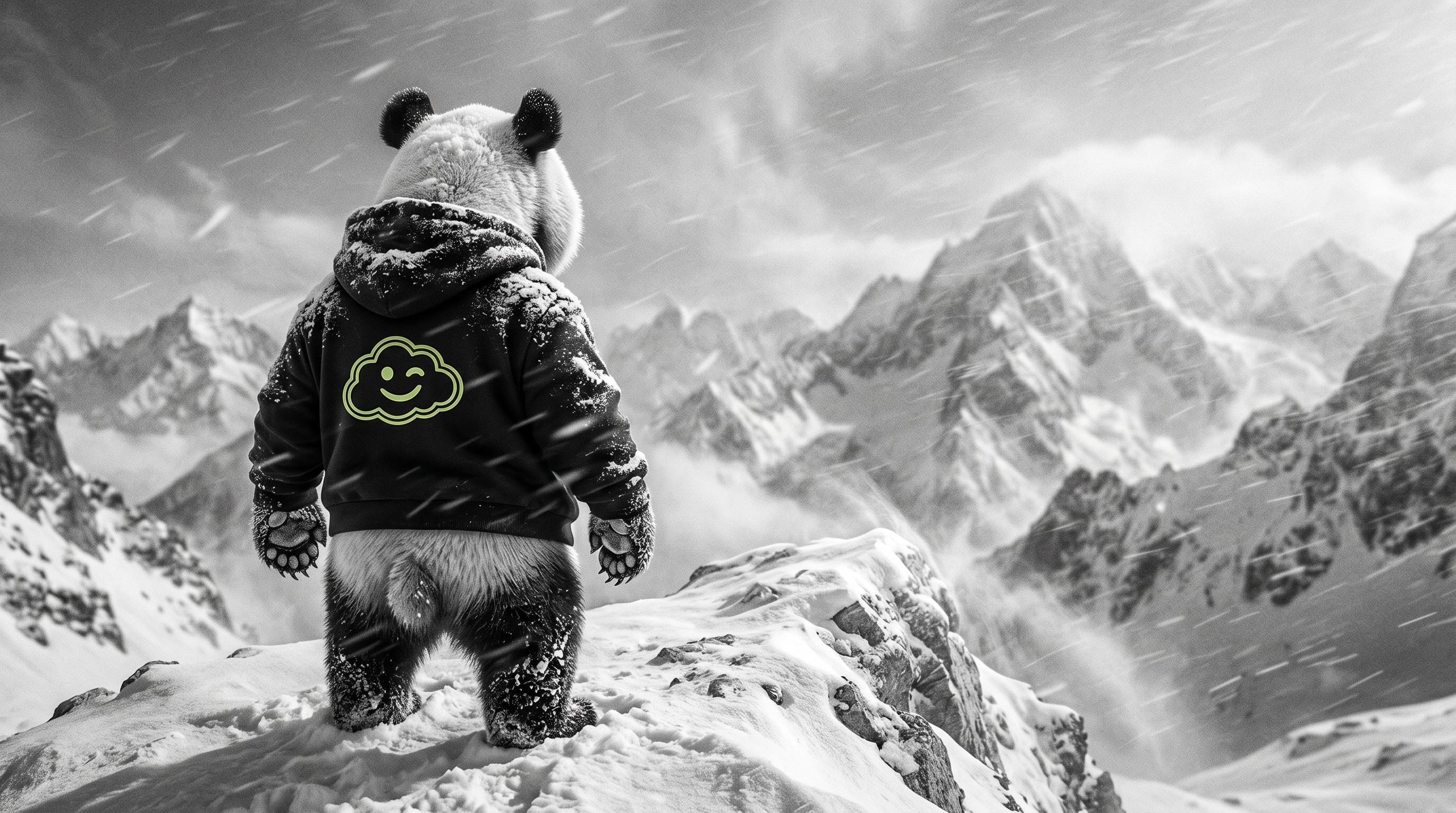 Panda Snow Peak — the feeling of JustBe